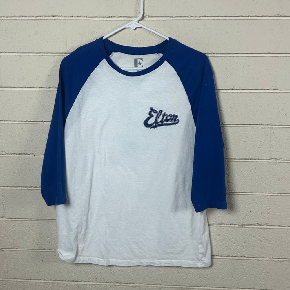 Elton John Raglan Tee size M